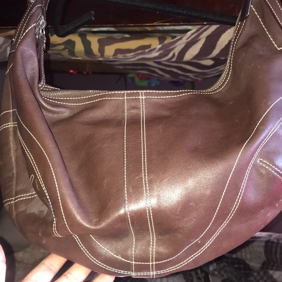 Coach Chocolate Brown Hobo purse - Picture 1 of 8